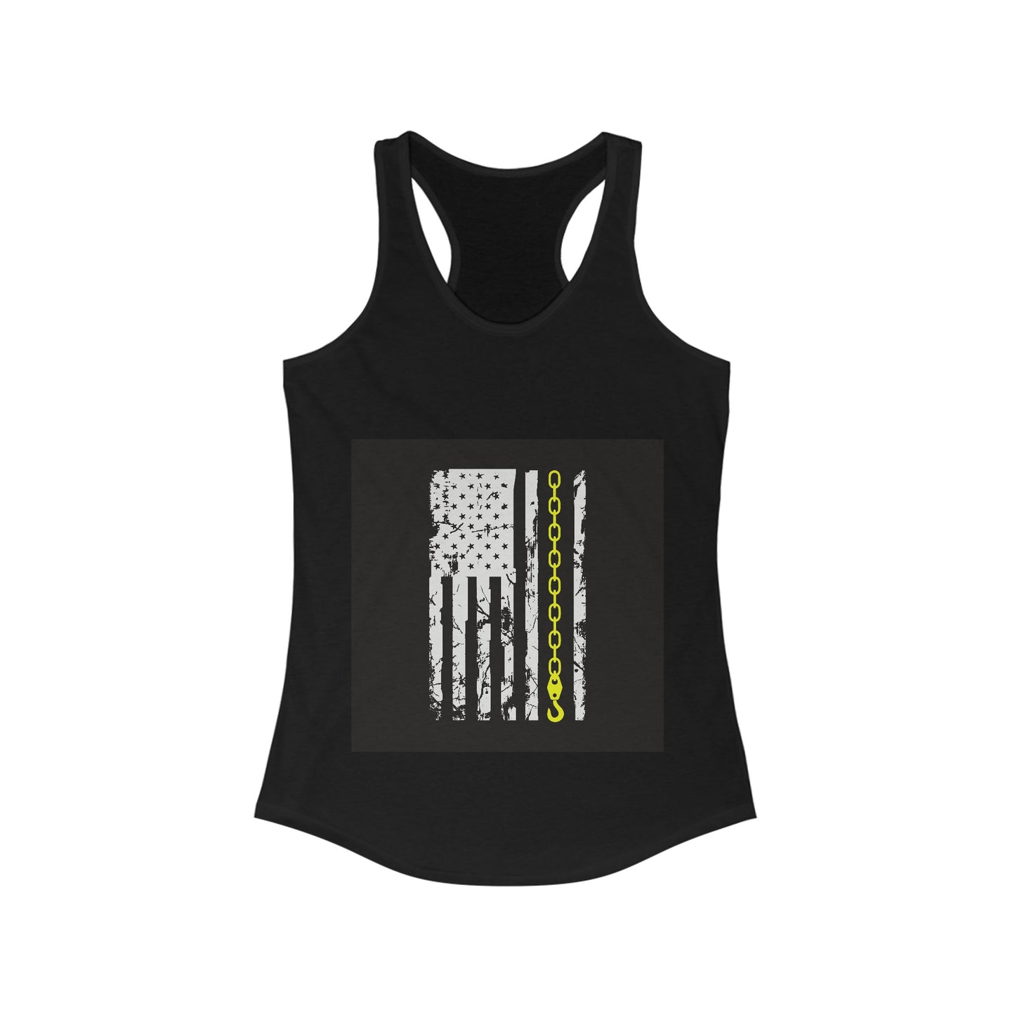 Thin Yellow Line Women's Racerback Tank