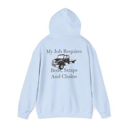 Beds, Straps, And Chains Unisex Hoodie