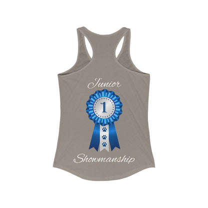 Junior Showmanship Women's Racerback Tank