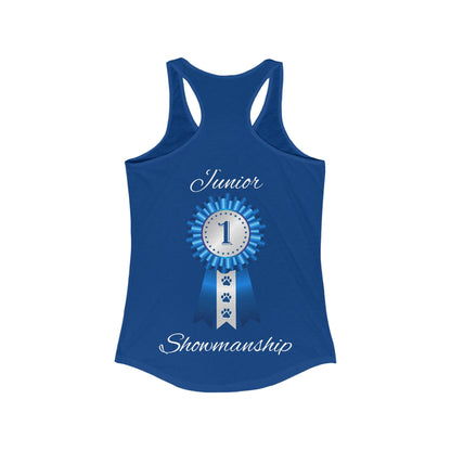Junior Showmanship Women's Racerback Tank