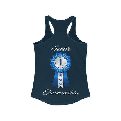 Junior Showmanship Women's Racerback Tank