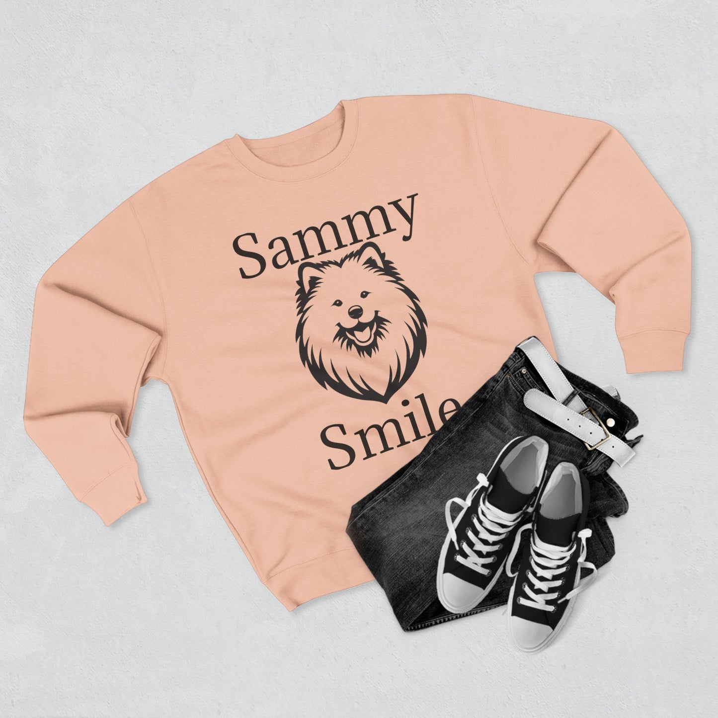 Sammy Smile Unisex Crewneck Sweatshirt