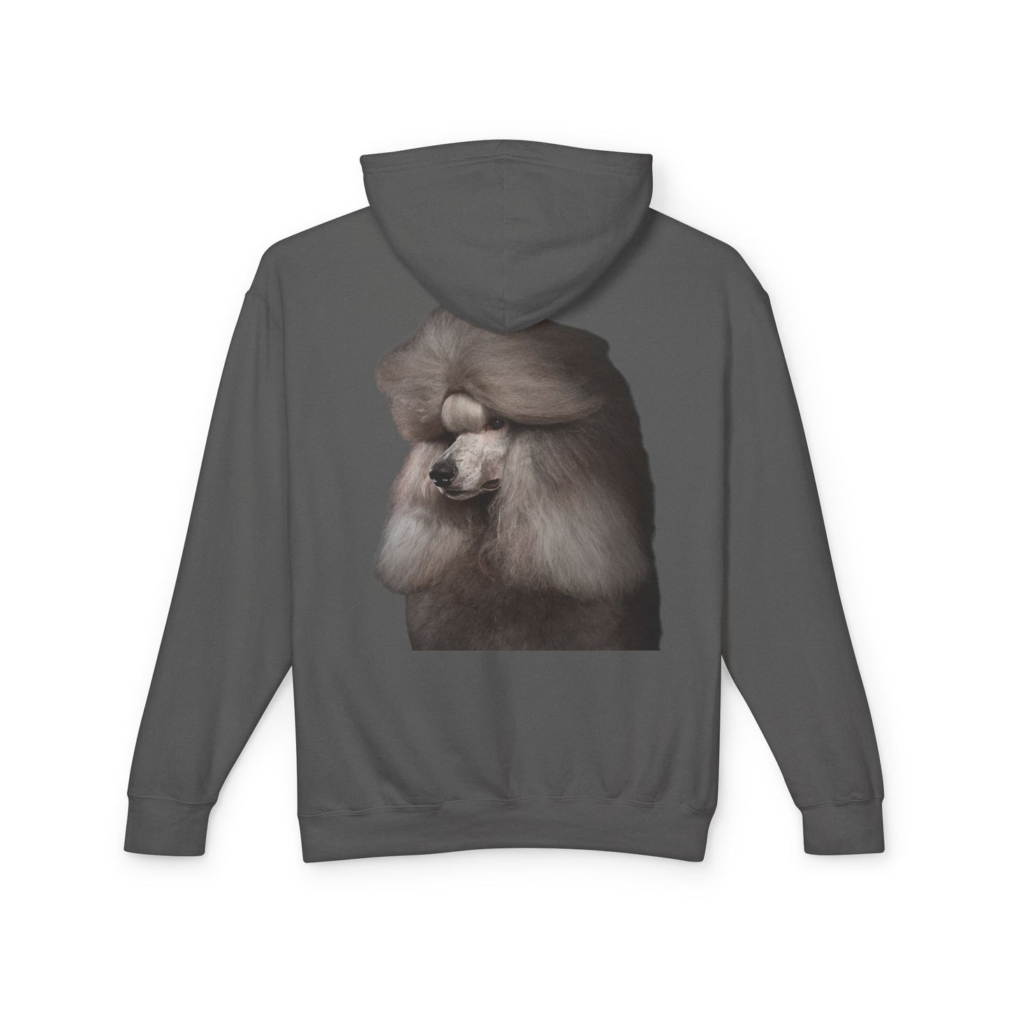 Poodle Head Unisex Lightweight Hoodie