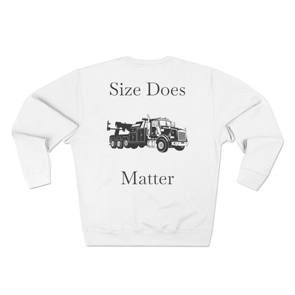 Size Does Matter Unisex Crewneck Sweatshirt