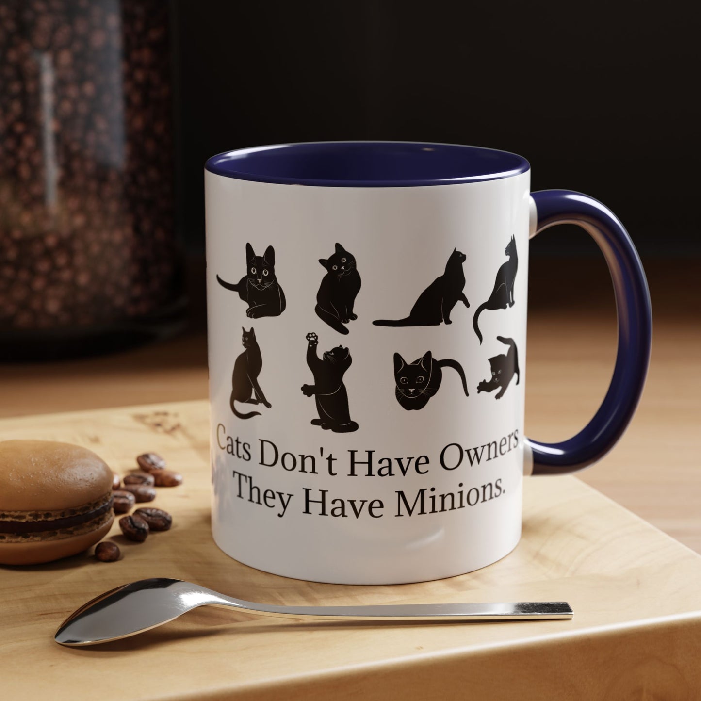 Cat Minions 2-Tone Coffee Mug
