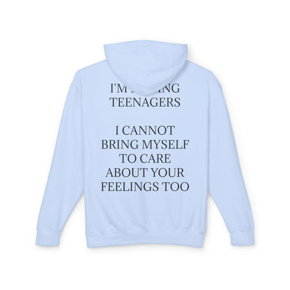 Raising Teenagers Unisex Lightweight Hoodie
