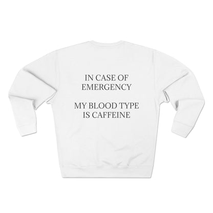 Blood Type Unisex Crewneck Sweatshirt