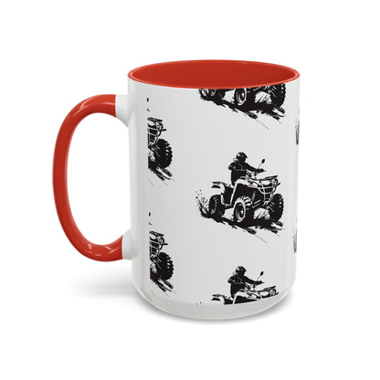 Slingin' Mud Quad 2-Tone Coffee Mug