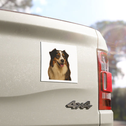 Aussie Head Indoor/Outdoor Magnet