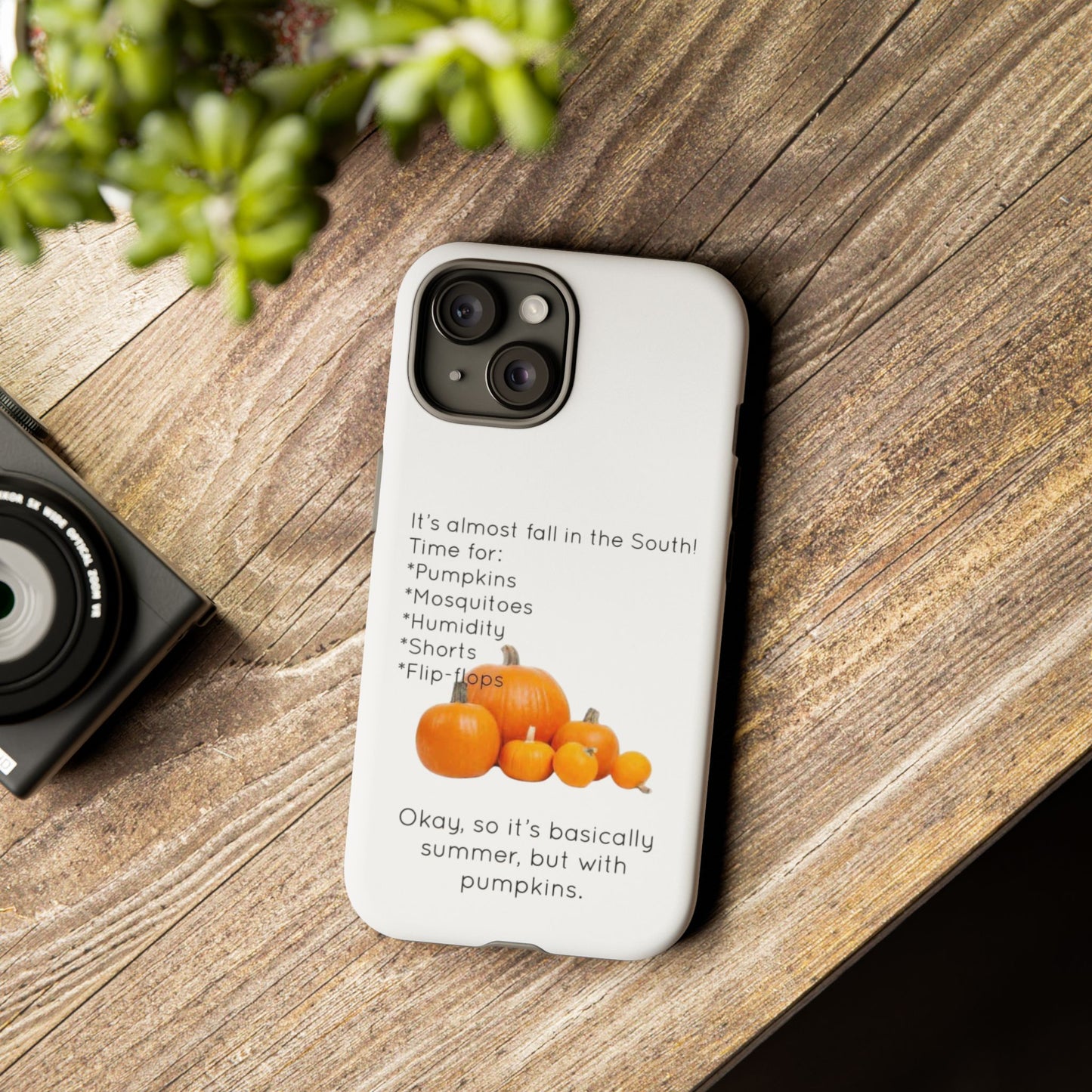 Fall In The South iPhone Case