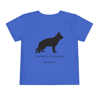 Bad Guy Toddler Unisex Short Sleeve Crewneck Tee