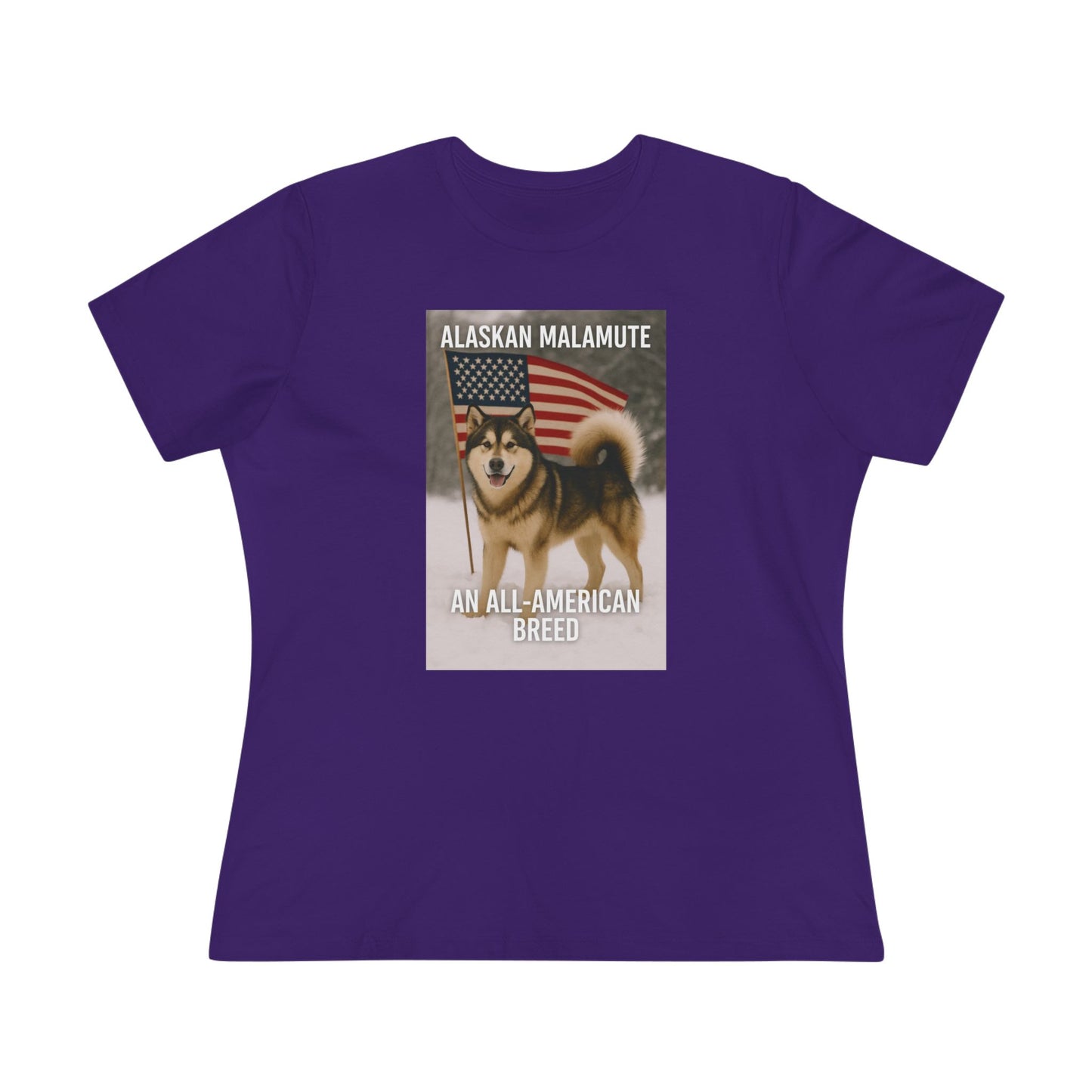 All-American Breed Women's Short Sleeve Crewneck Tee