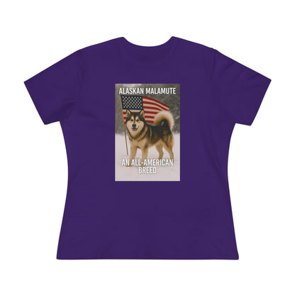 All-American Breed Women's Short Sleeve Crewneck Tee