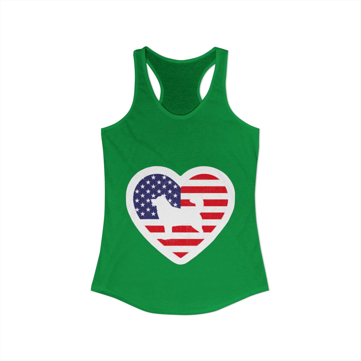 Malamute Flag Women's Racerback Tank