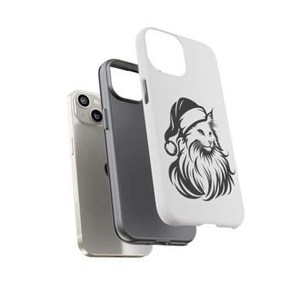 Santa Paws Cat iPhone Case