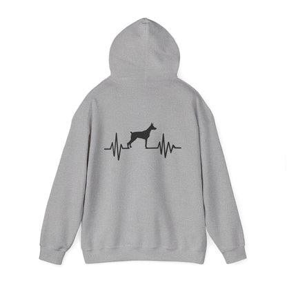 My Heart Beats For Dobermans Unisex Hoodie