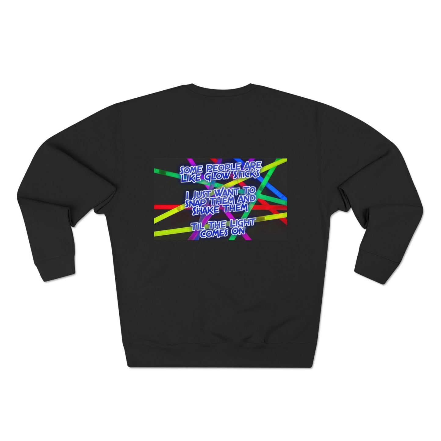 Glow Sticks Unisex Crewneck Sweatshirt