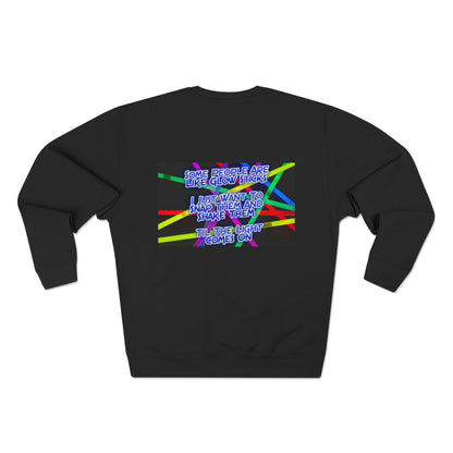 Glow Sticks Unisex Crewneck Sweatshirt