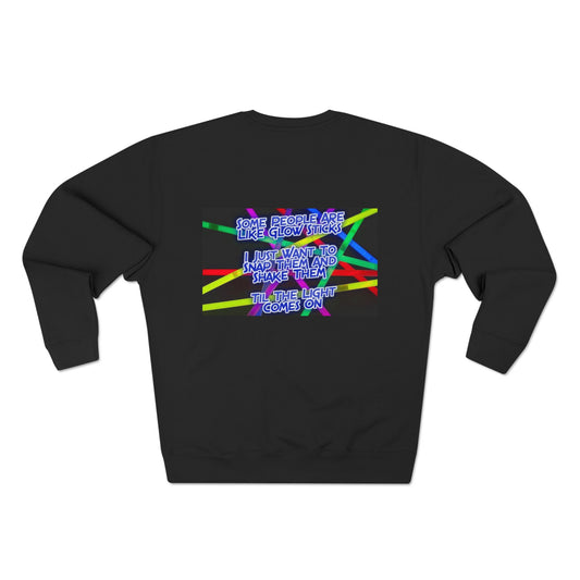 Glow Sticks Unisex Crewneck Sweatshirt