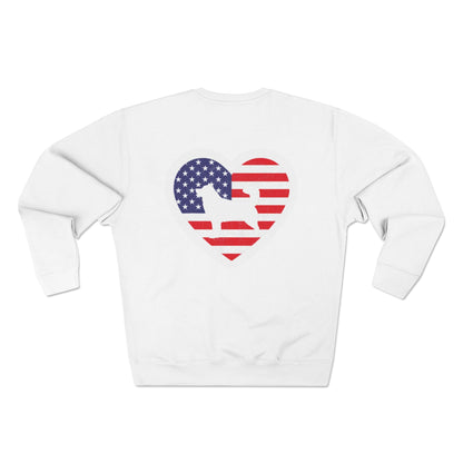 Malamute Flag Unisex Crewneck Sweatshirt