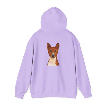 Basenji Head Unisex Hoodie
