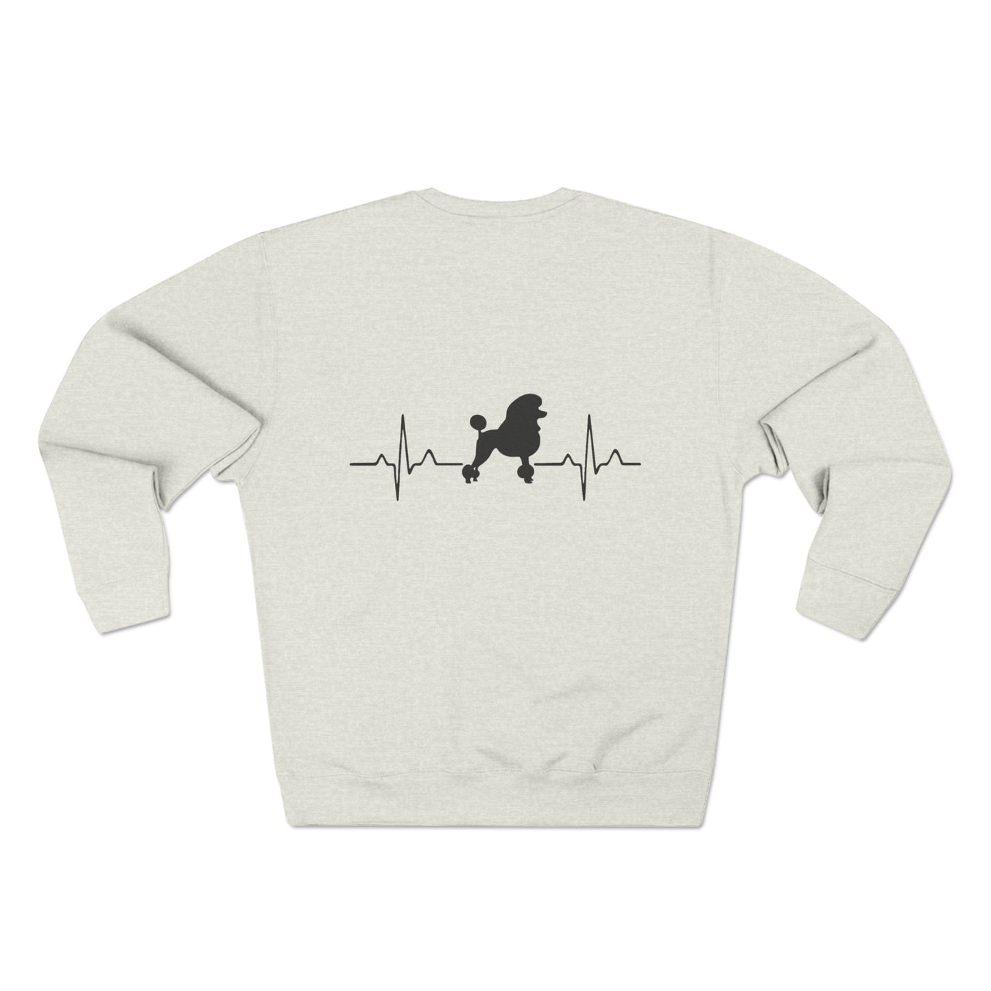 My Heart Beats For Poodles Unisex Crewneck Sweatshirt