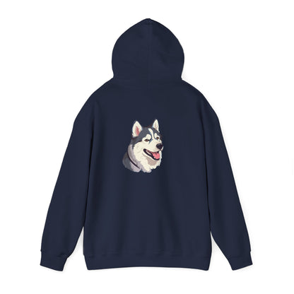 Malamute Head Unisex Hoodie