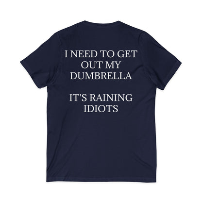 Dumbrella Unisex Short Sleeve V-Neck Tee
