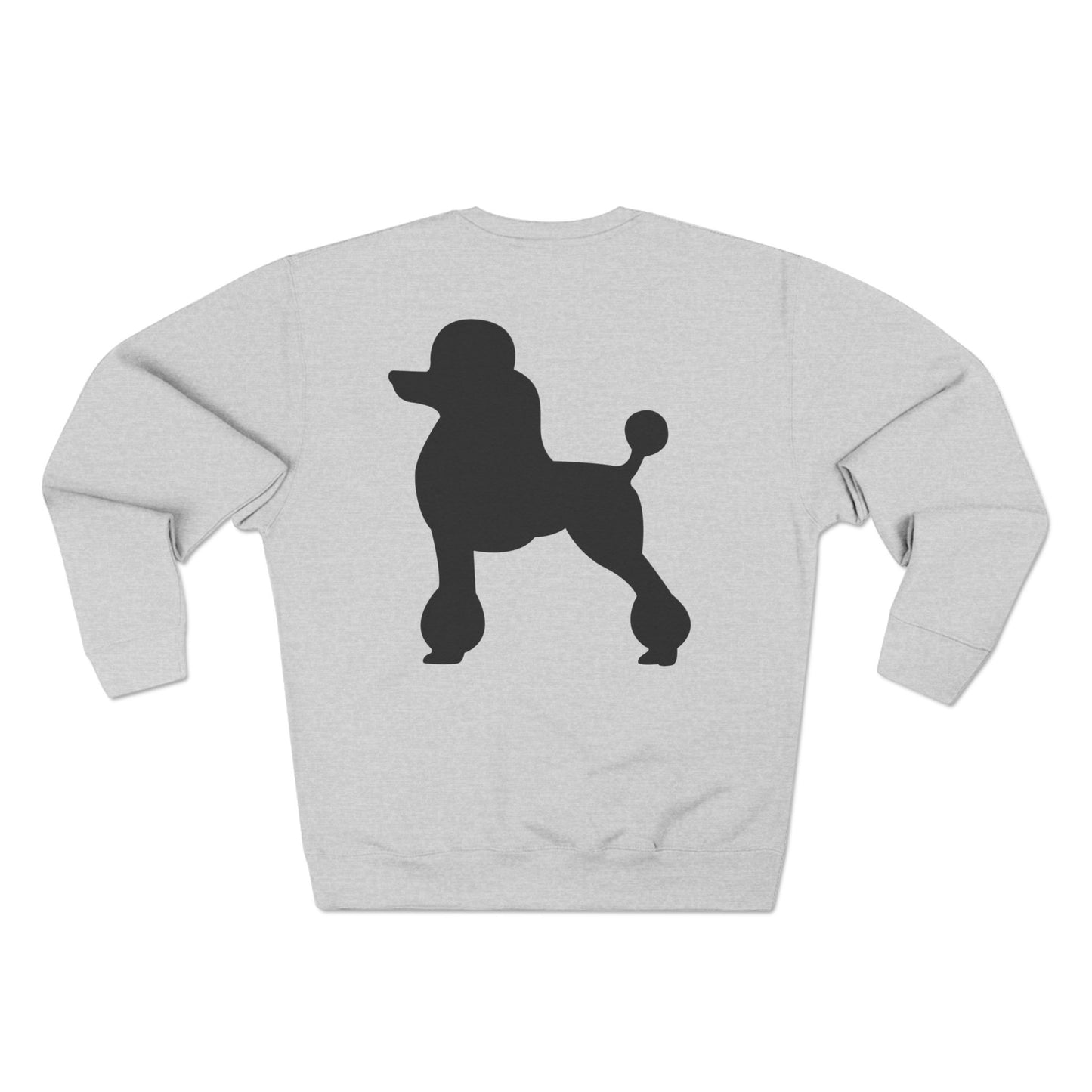 Poodle Silhouette Unisex Crewneck Sweatshirt