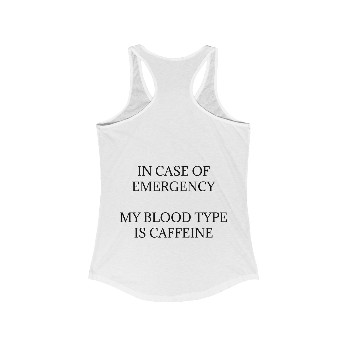 Blood Type Women's Racerback Tank
