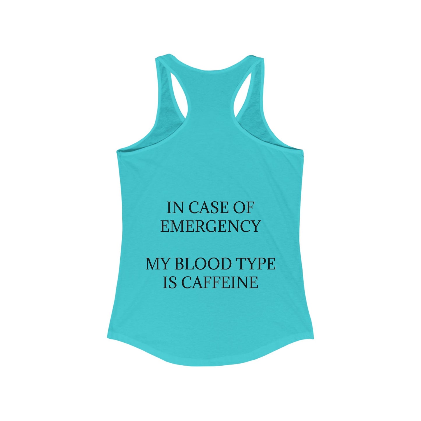Blood Type Women's Racerback Tank