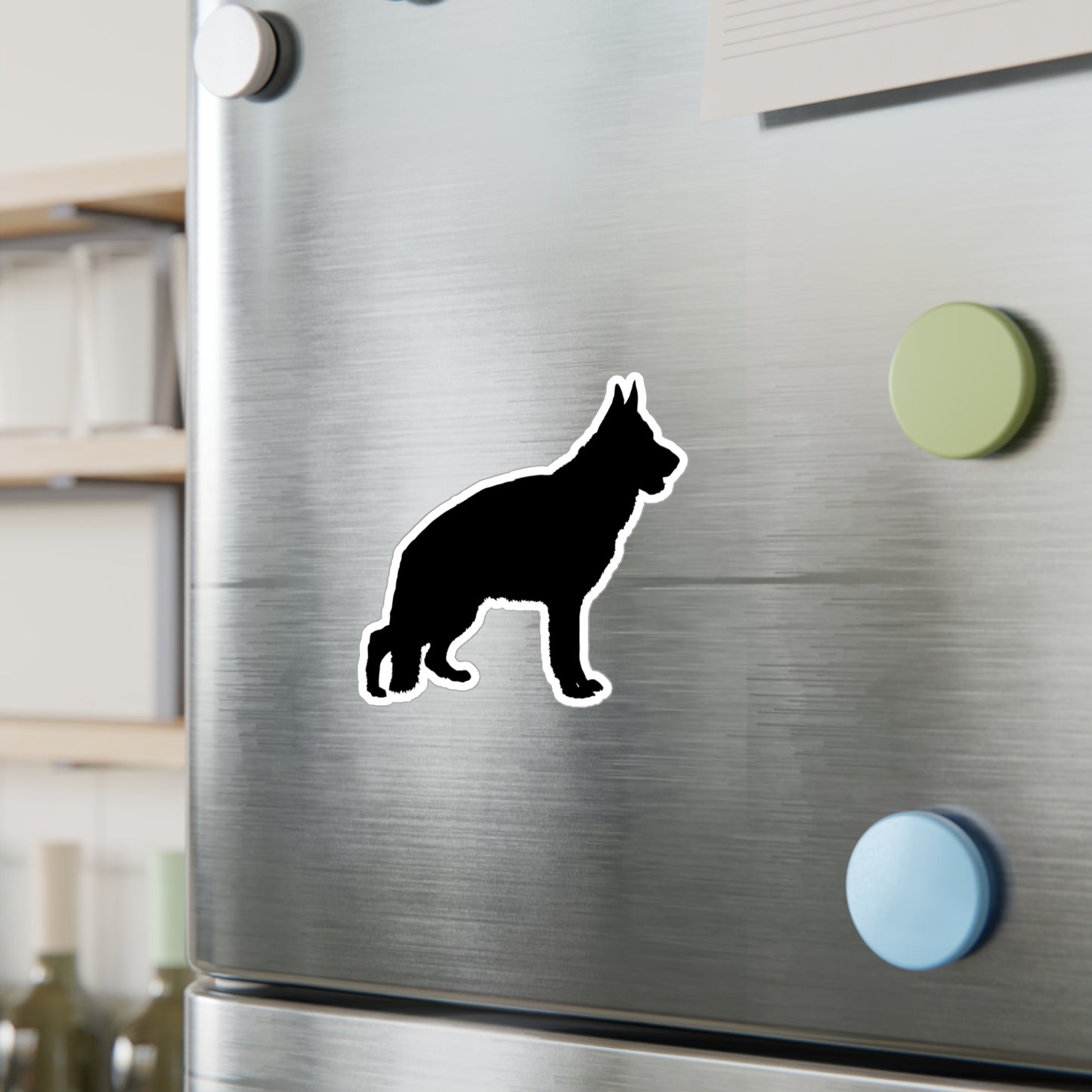 German Shepherd Silhouette Vinyl Decal