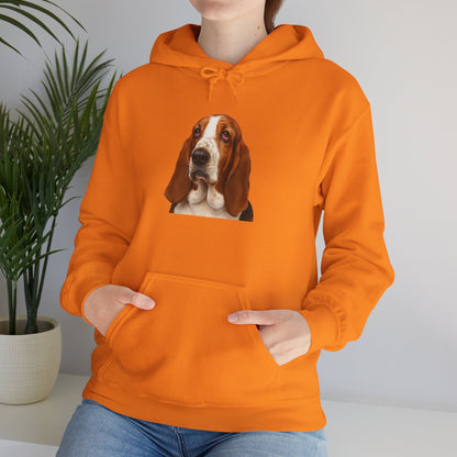 Basset Head Unisex Hoodie