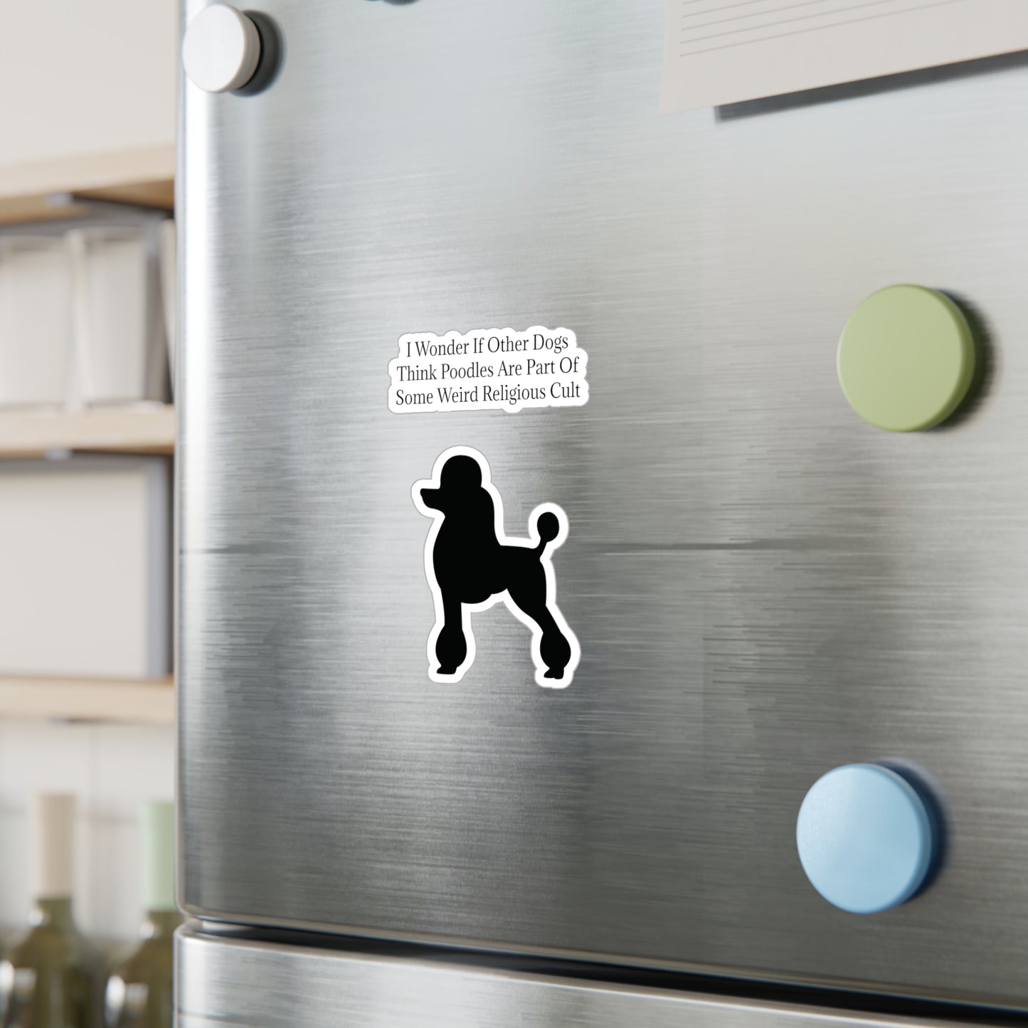 I Wonder Vinyl Decal