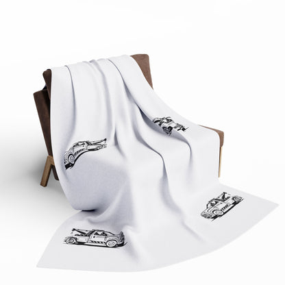 Wheel Lift Tow Truck Arctic Fleece Blanket