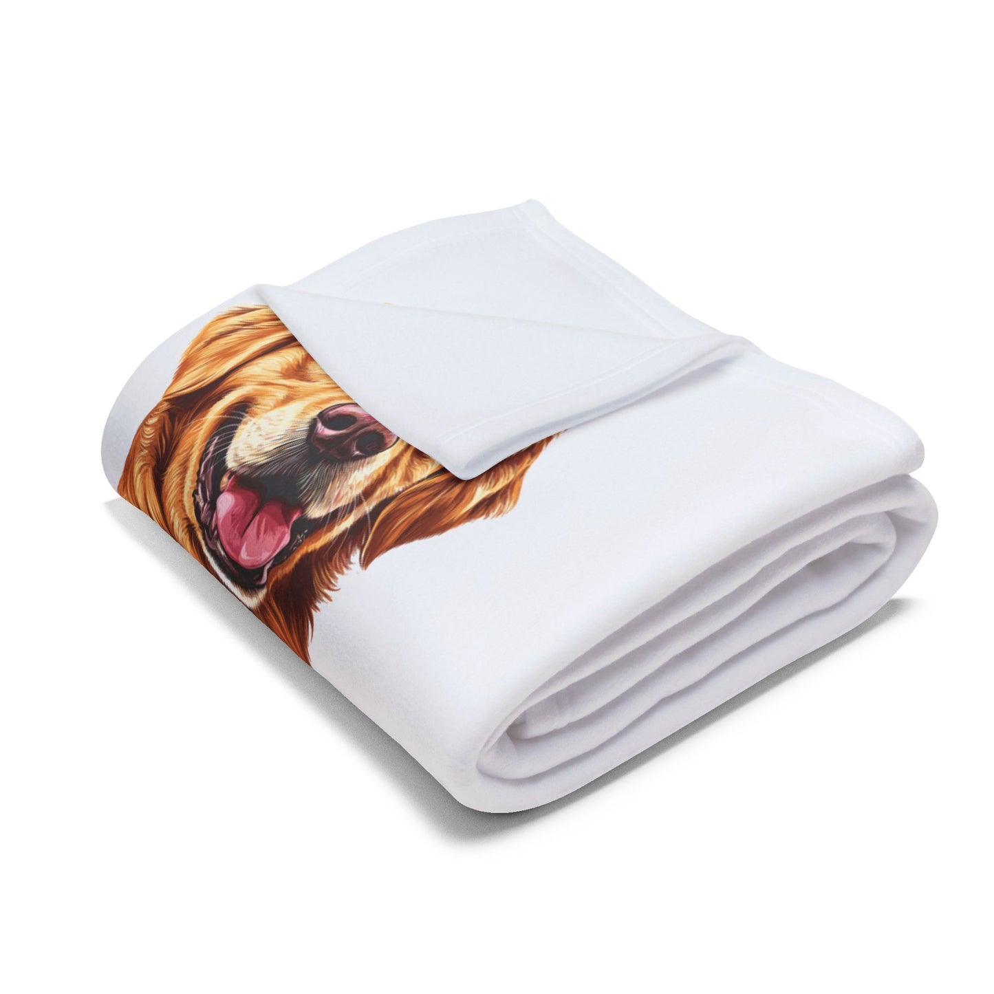 Golden Head Arctic Fleece Blanket