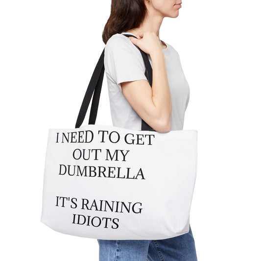 Dumbrella Weekender Tote Bag