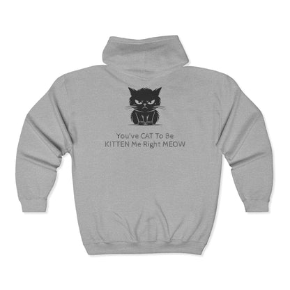 KITTEN Me Unisex Full Zip Hoodie
