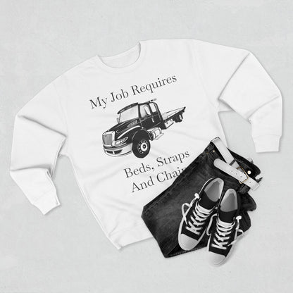 Beds, Straps, And Chains Unisex Crewneck Sweatshirt