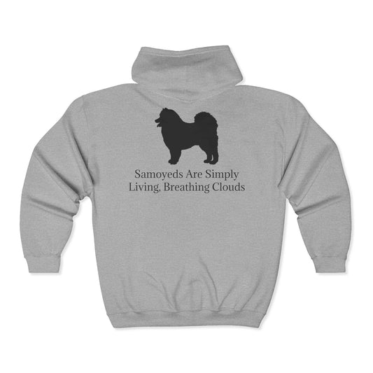 Clouds Unisex Full Zip Hoodie