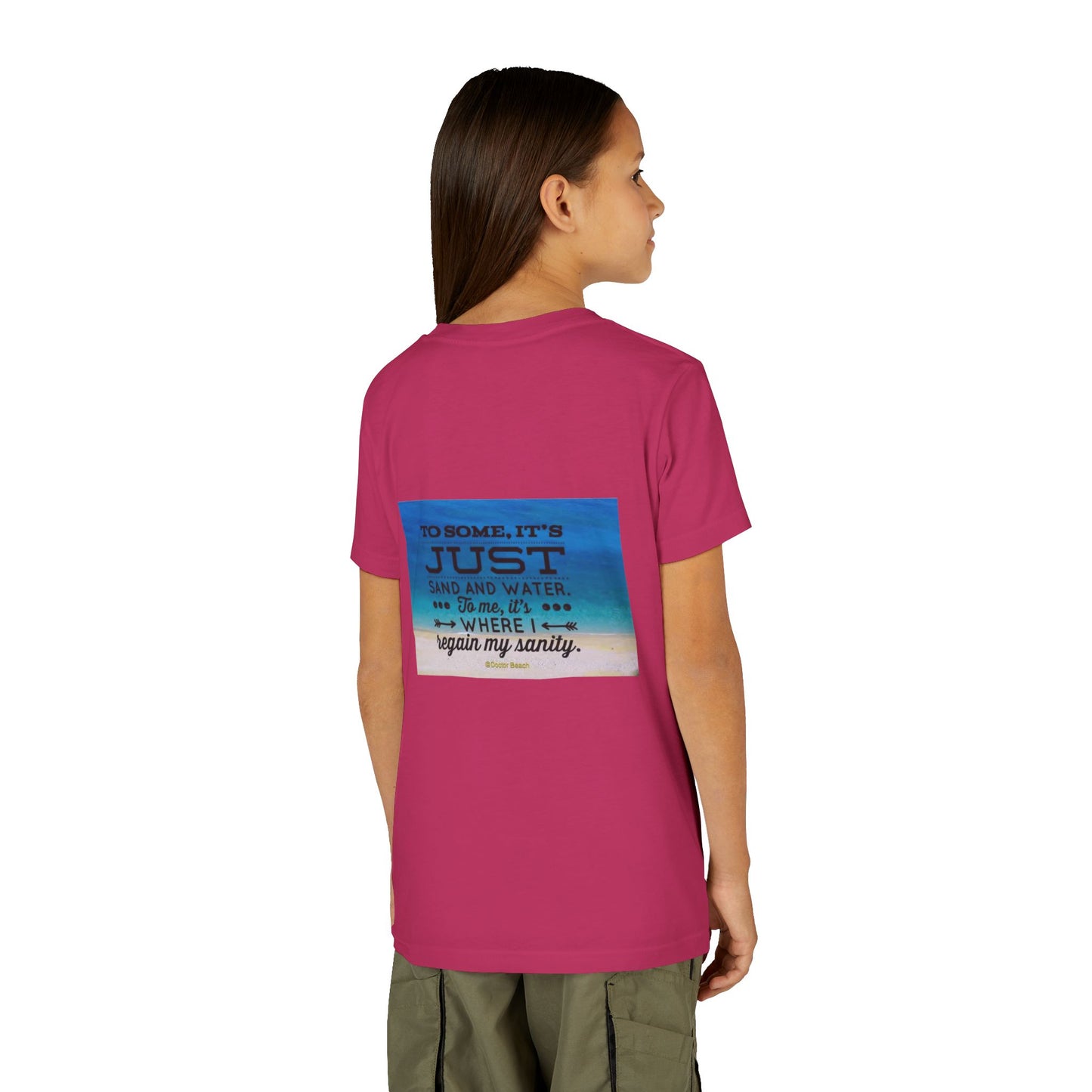 Dr. Beach Youth Unisex Short Sleeve Crewneck Tee