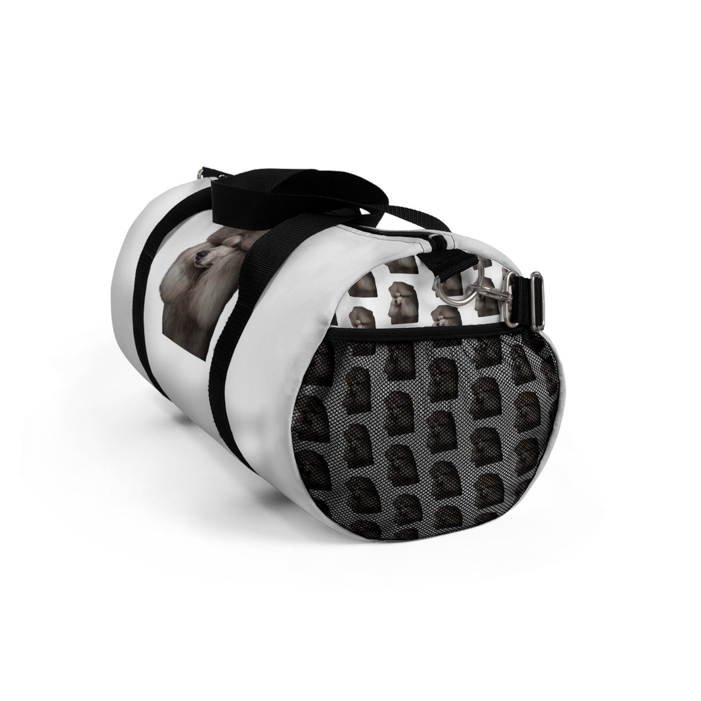 Poodle Head Duffel Bag