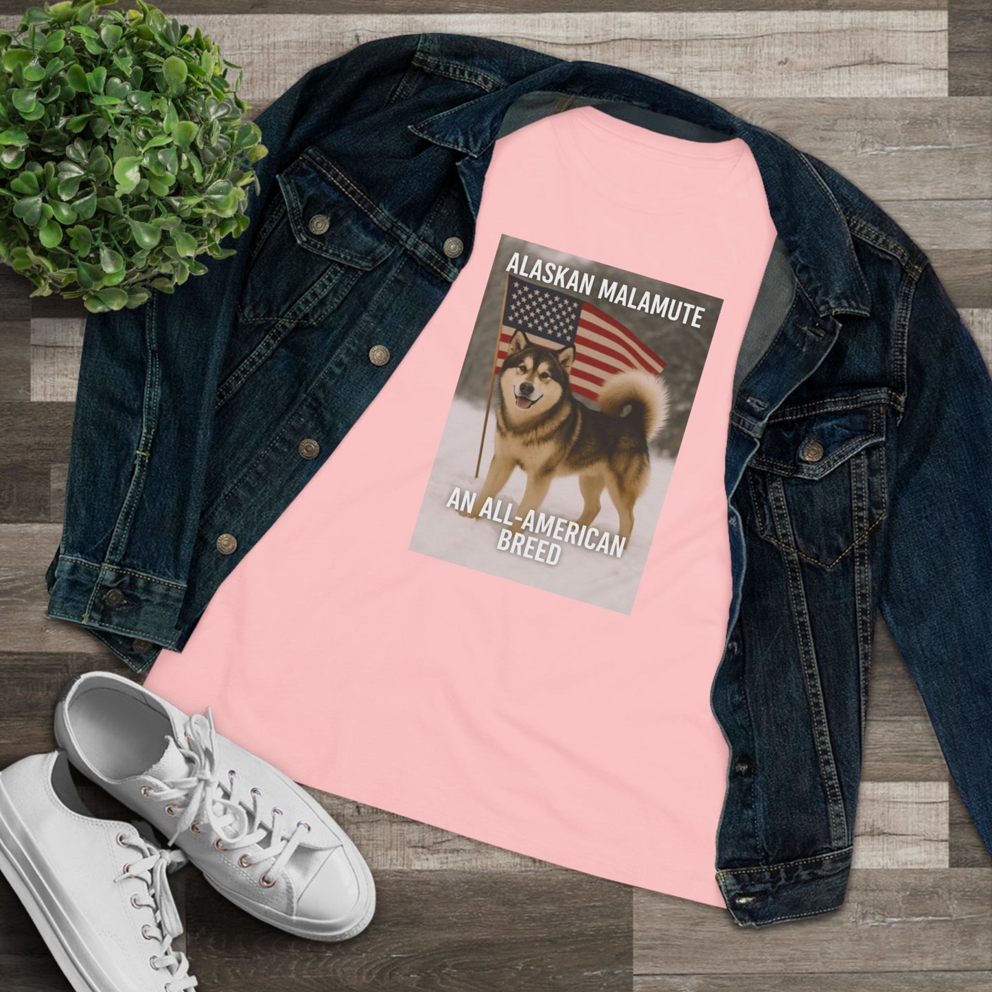 All-American Breed Women's Short Sleeve Crewneck Tee