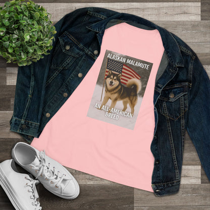 All-American Breed Women's Short Sleeve Crewneck Tee