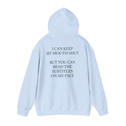 Subtitles Unisex Hoodie