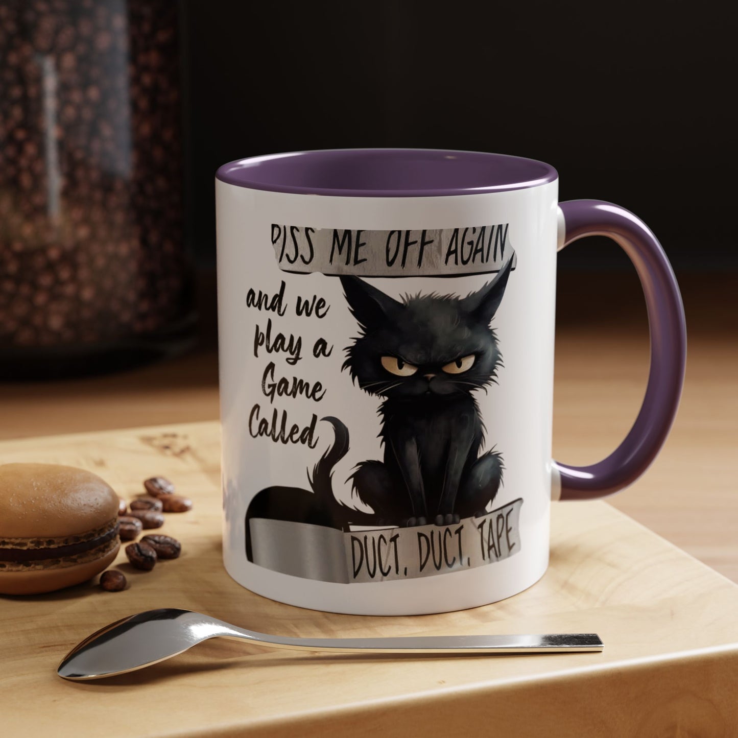 Duct, Duct, Tape 2-Tone Coffee Mug