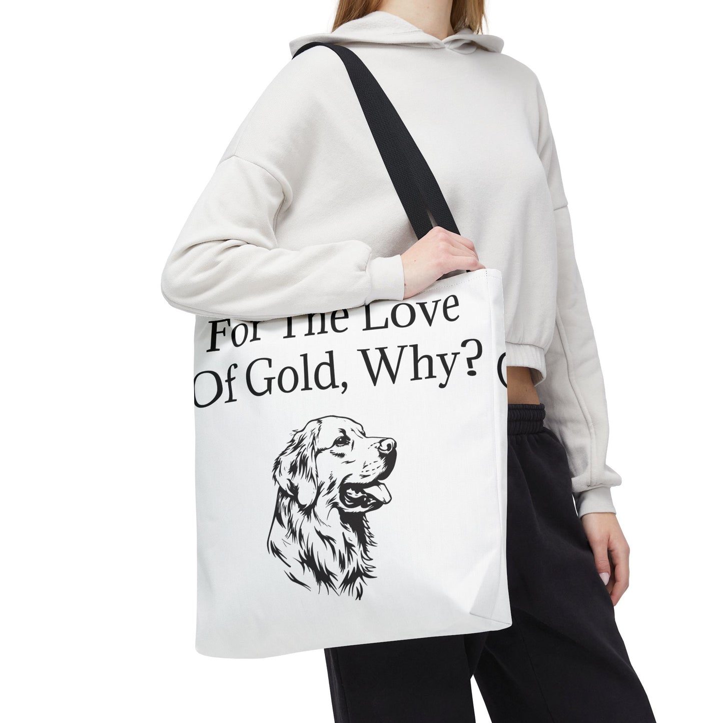 For The Love Of Gold Tote Bag