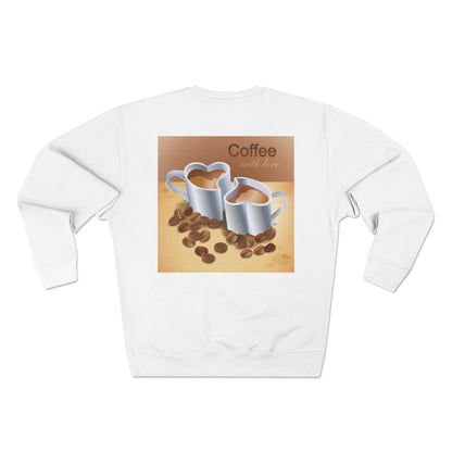 Coffee With Love Unisex Crewneck Sweatshirt