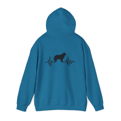 My Heart Beats For Newfies Unisex Hoodie