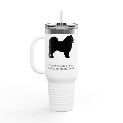 Clouds Insulated Travel Mug